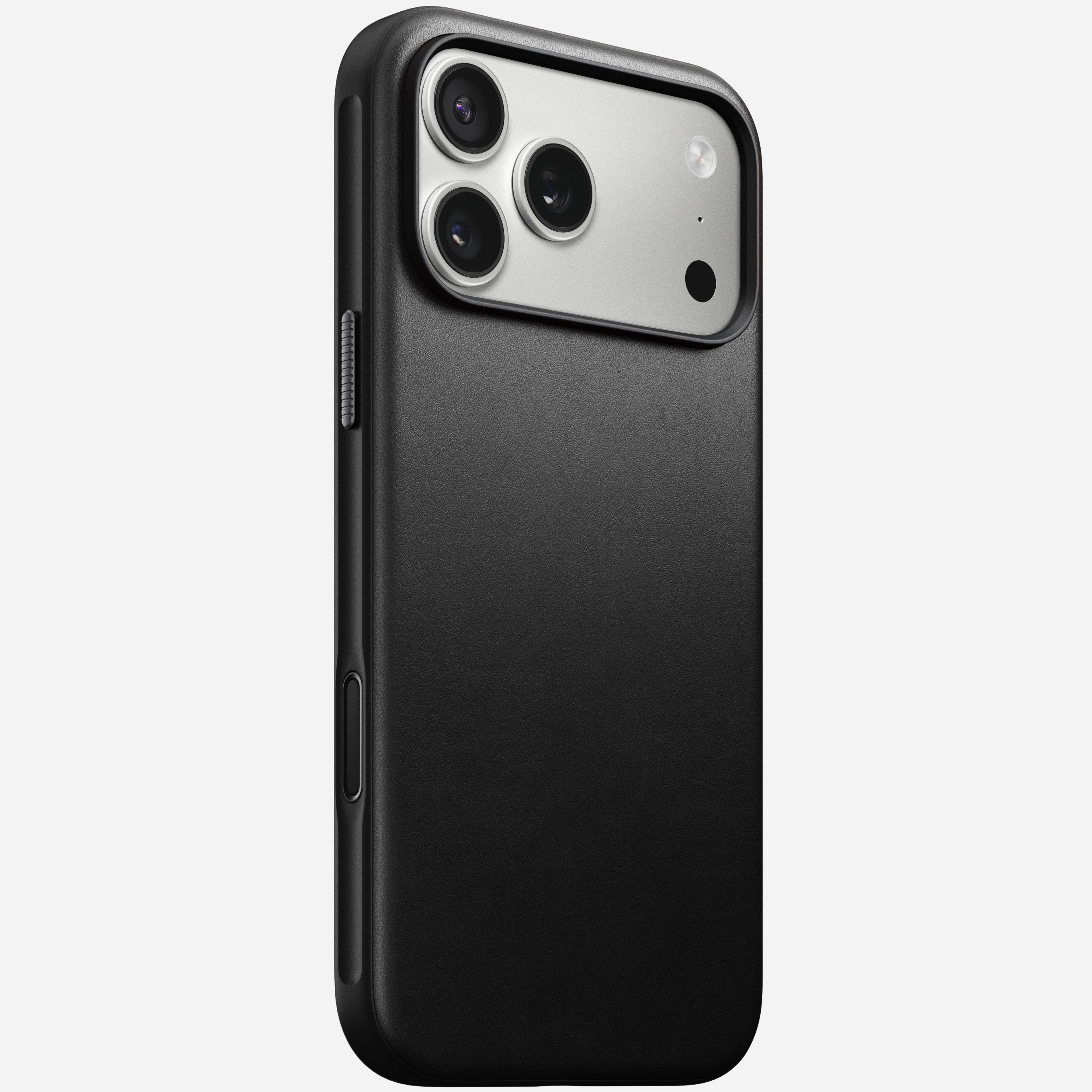 NovaLink Open Box /// Modern Leather Case - iPhone 17 Pro Max | Black | Camino Leather