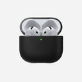 NovaLink Modern Leather Case - Airpods 4 | Black | Camino Leather