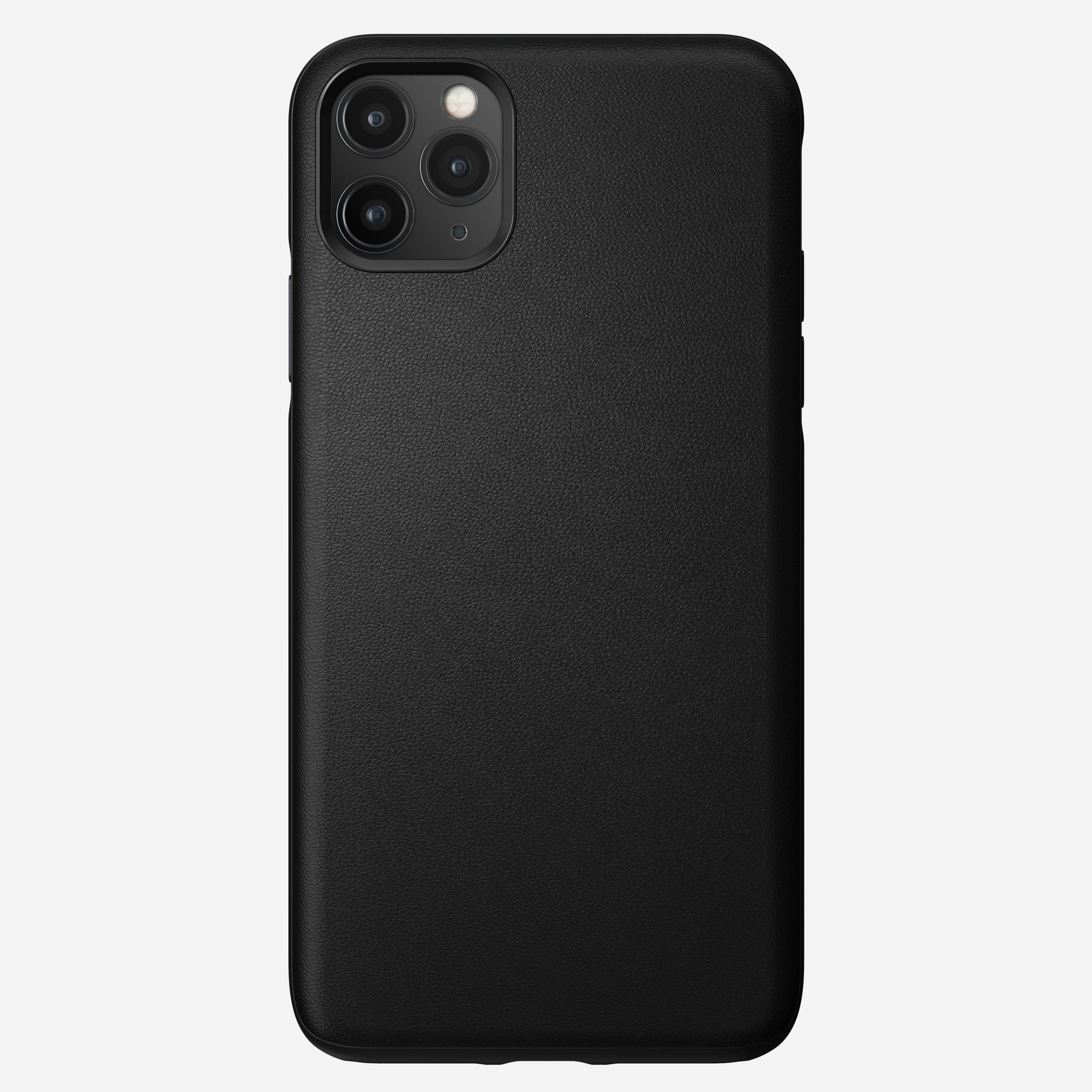 NovaLink Modern Leather Case - iPhone 11 Pro Max | Black Active Leather